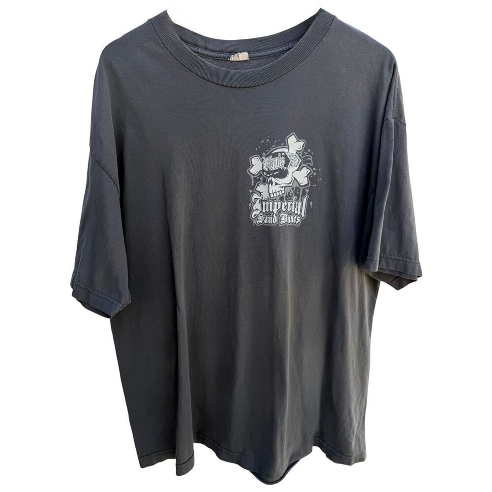 Imperial Sand Dunes Graphic T Shirt Mens XL Black Off Road Motocross Desert Tee